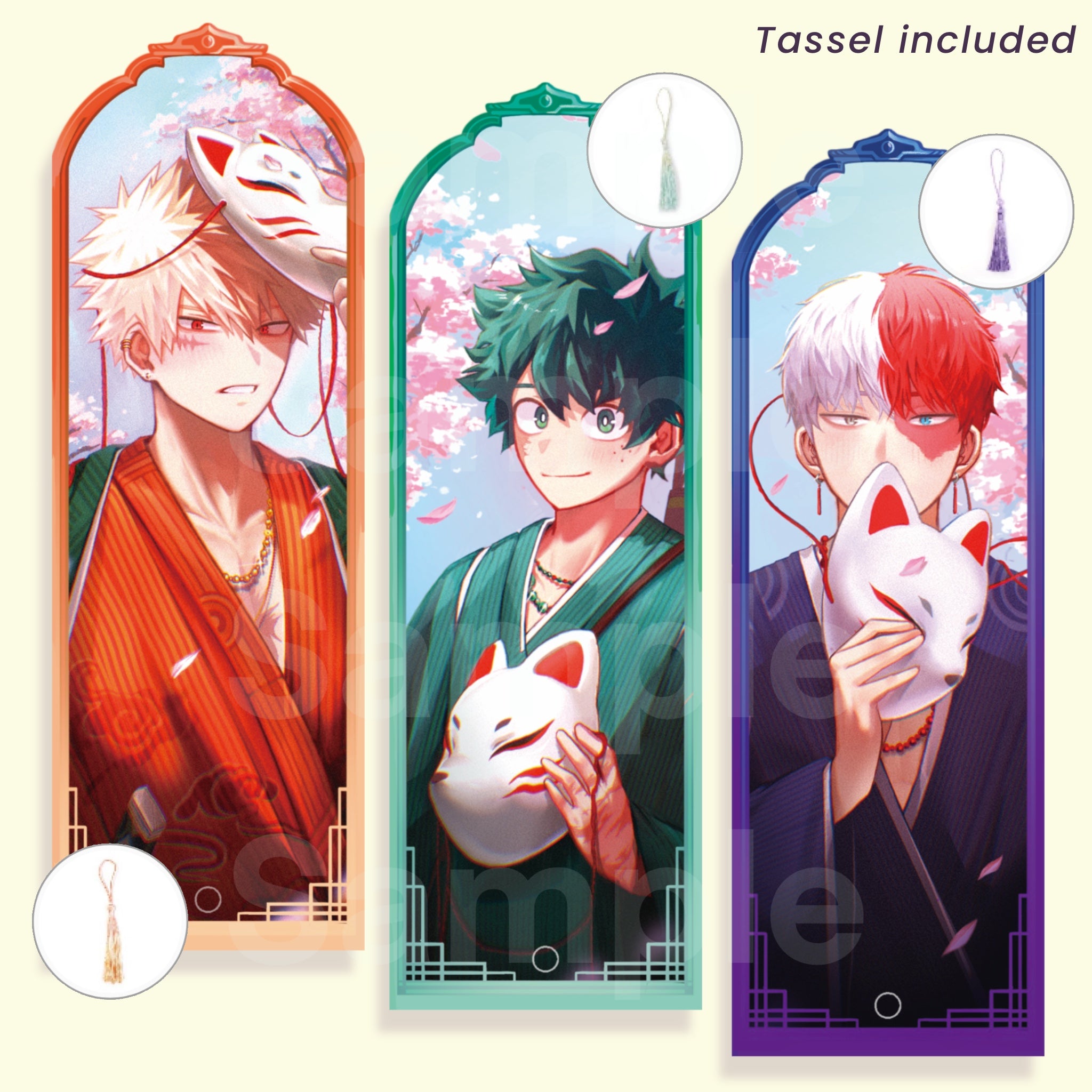Sakura Book Marker (3type)