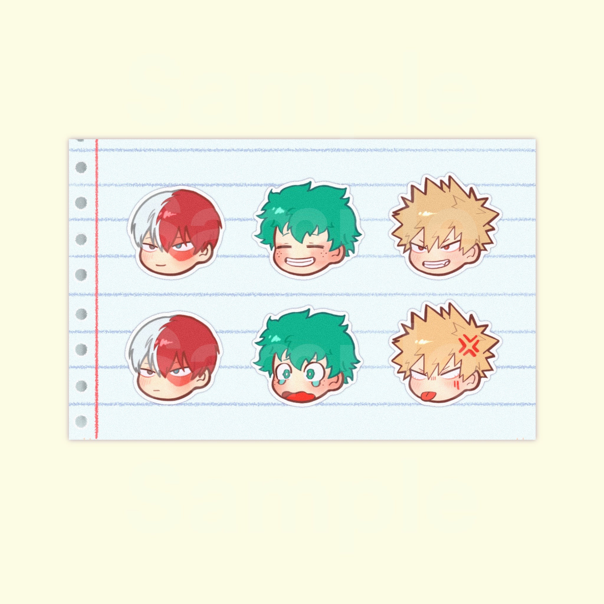 Mini Trio Sticker Sheet